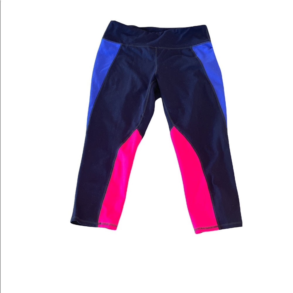 Gap Factory Gap Fit Capri Leggings Large Pink Purple